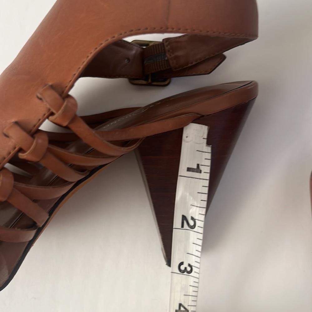 Treasure & Bond Brown Open-Toe Heels - Picture 10 of 16